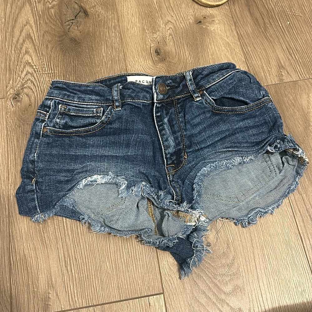 PacSun high rise short size 23 shorts denim @@@